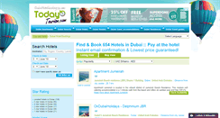 Desktop Screenshot of dubaihotelsbooking24.com